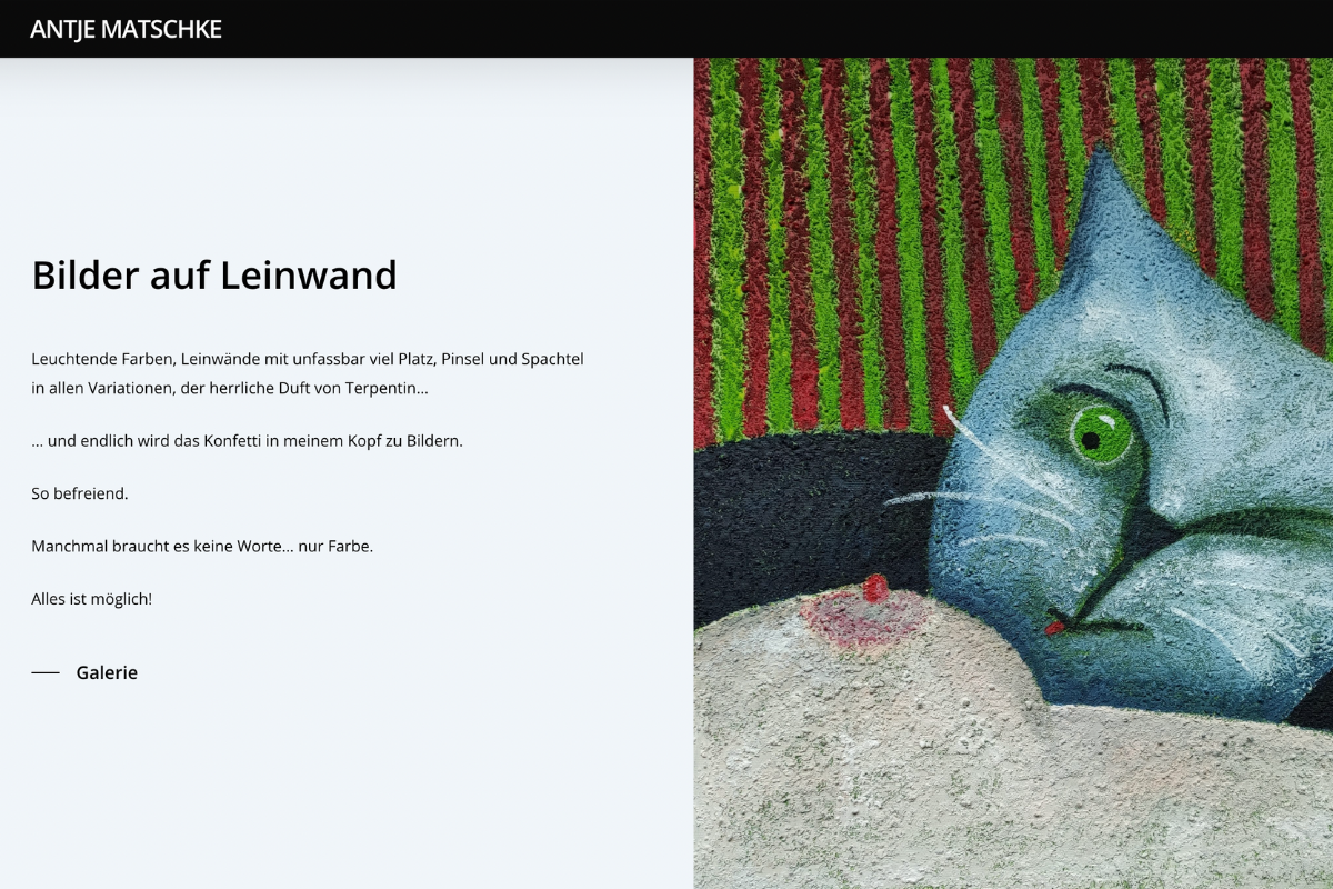 Antje Matschke Portfolio