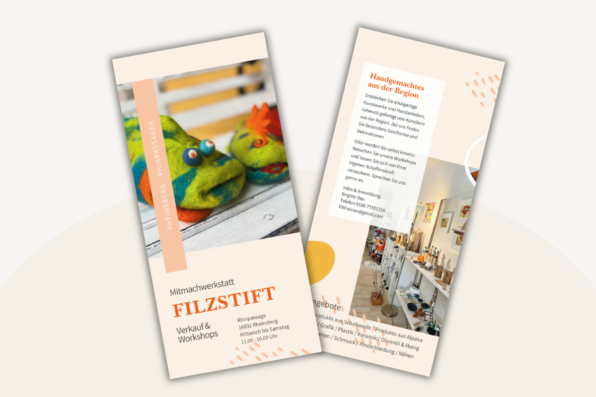 Filzstift Portfolio